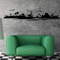 vinyl wall decal dinosaurs jurassic park ancient time unique decal a13 094