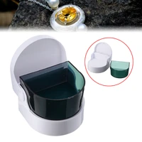 1pc mini ultrasonic ultra sonic cleaner bath cordless for jewellery ring dentures cleaning