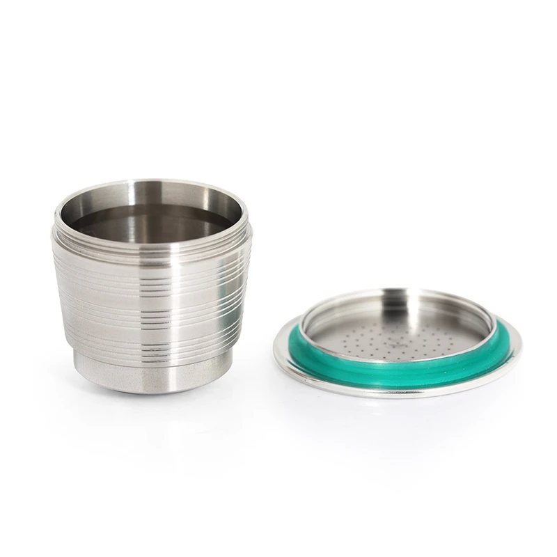 

Recargables Coffee Filter Espresso Stainless Steel for Nespresso Refillable Reusable Capsule-Shaped Coffee Filter Set