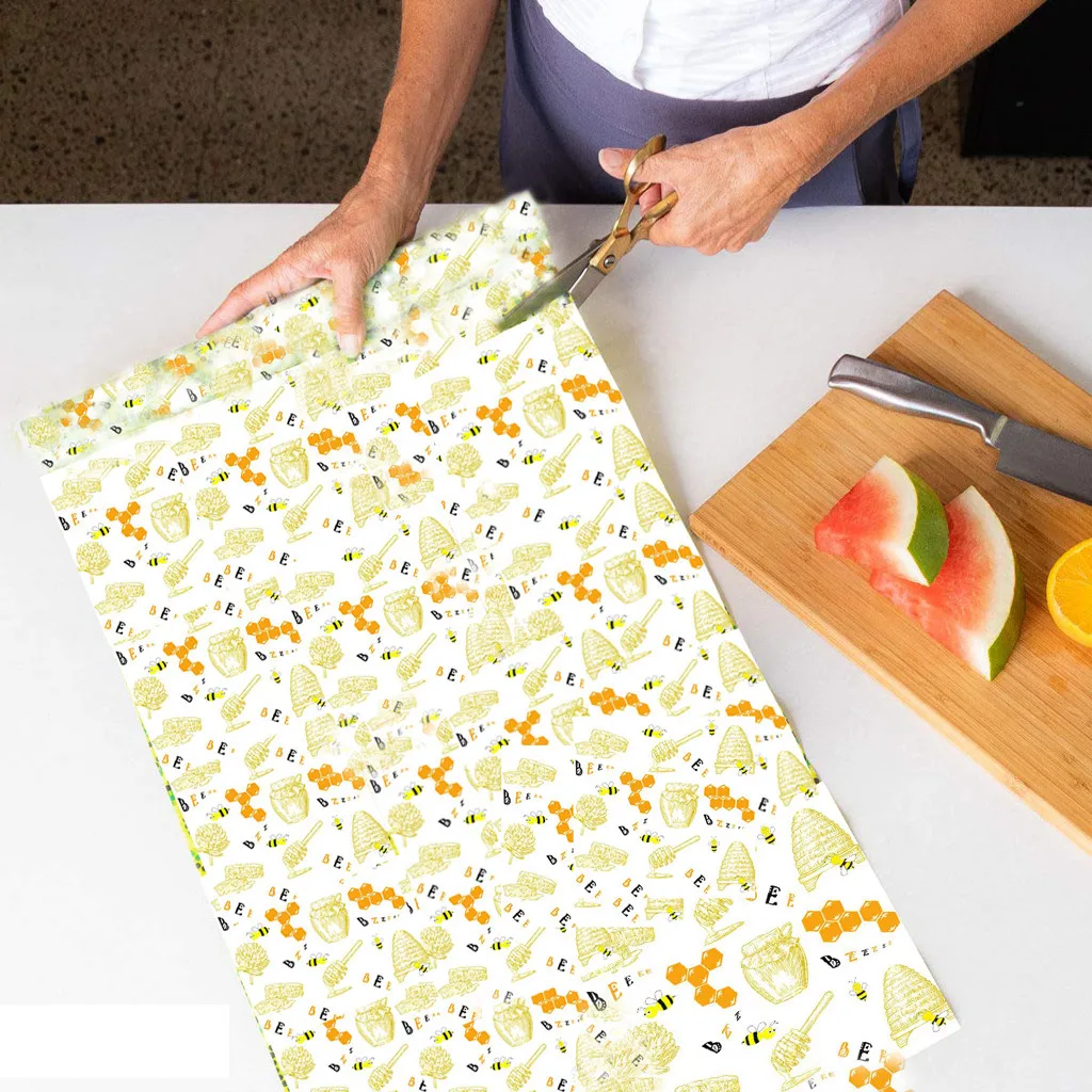 3 шт пчелиный воск пищевая упаковка s Ассорти Экологичные многоразовые