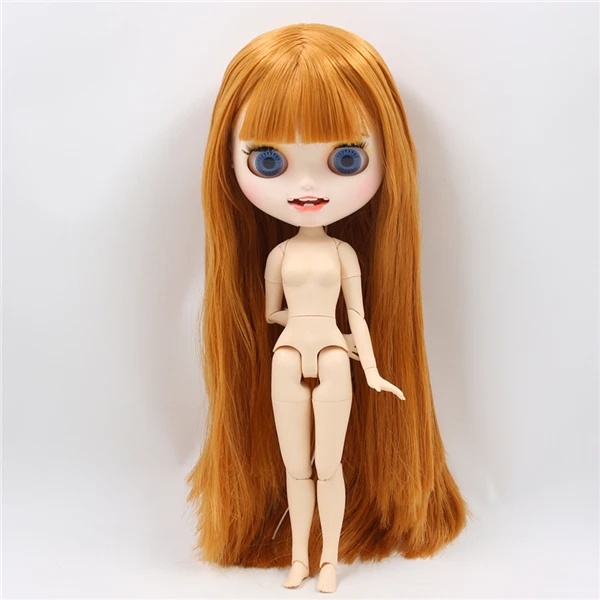 ICY factory blyth doll 1/6 BJD кукла стильный изысканный макияж тела маленький рот смайлик подарок для девочек Специальная цена - Цвет: like a picture