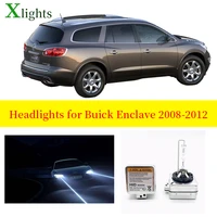 xlights for buick enclave 2008 2009 2010 2011 2012 xenon bulb headlight lamp kit hid lights low high beam auto car accessories