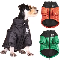 warm winter dog clothes outfits two legged clothing casual wear reflective pet jacket french bulldog chihuahua coats costumes