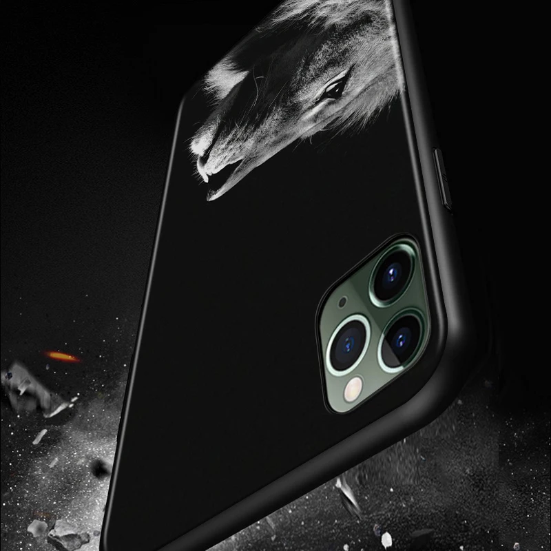 The Lion King Animal Silicone Cover For Apple IPhone 13 12 Mini 11 Pro XS MAX XR X 8 7 6 6S Plus SE Phone Case Coque