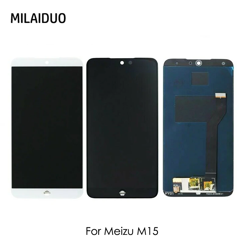 ЖК-дисплей для Meizu M15 LCD сенсорный экран дигитайзер 15 Lite 5 46 &quotLCD сборка Замена