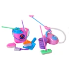 Набор для уборки дома, кукол, 9 шт.компл., набор для дома, Забавный пылесос, швабра, метла, инструменты для ролевых игр #20