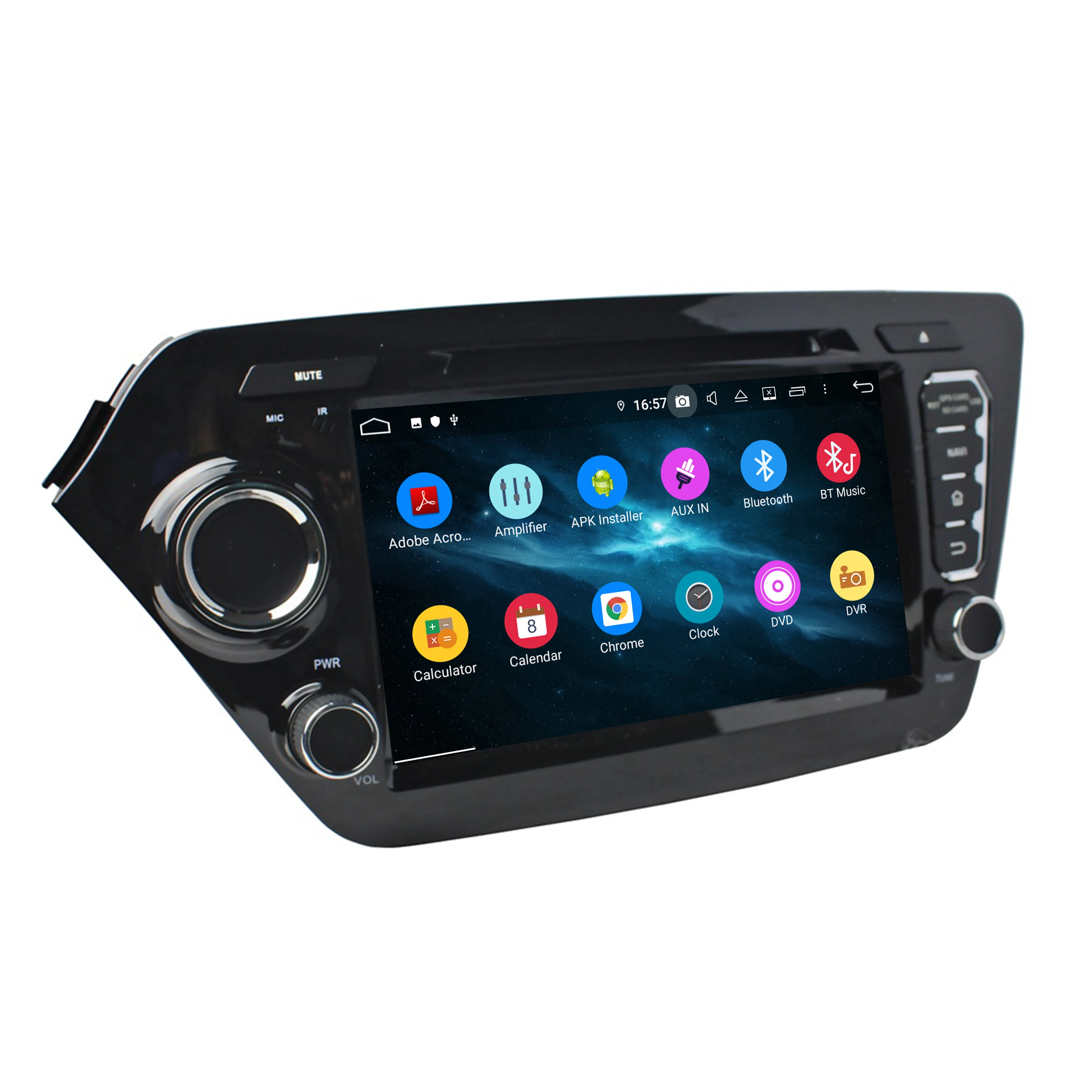 Автомобильный DVD-плеер мультимедийный плеер на Android 9 0 с экраном 8 &quot 6 ядер 4 Гб ОЗУ