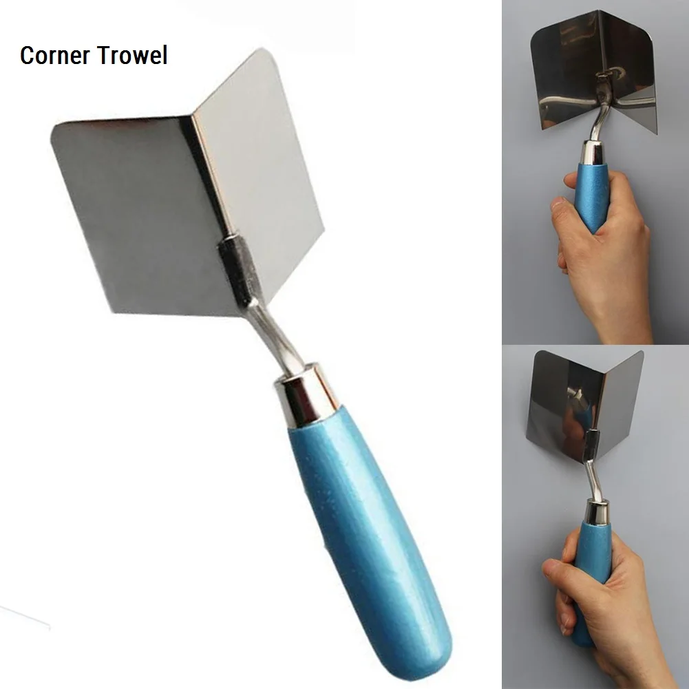 

Stainless Steel Angle Corner Plastering Trowel Internal And External 90 Degree