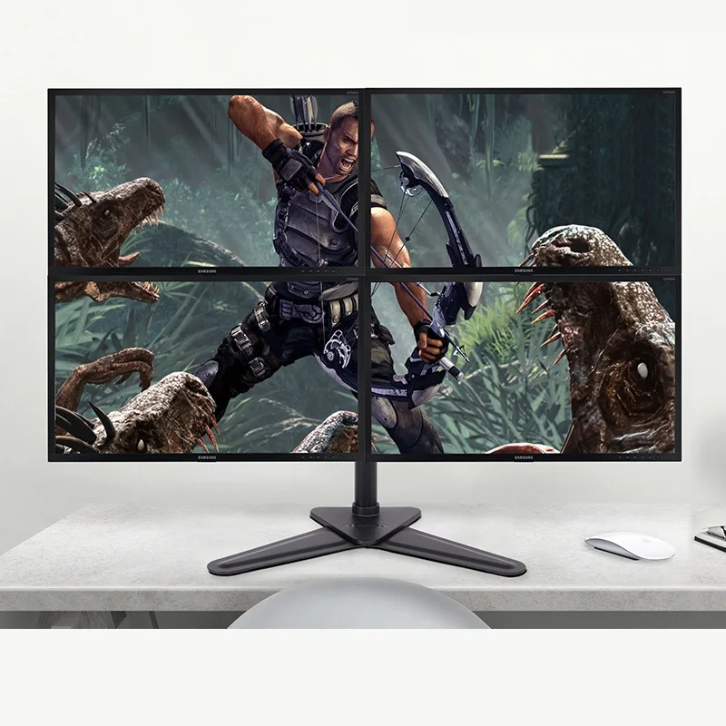 Настольный четырехъядерный монитор отдельно стоящее крепление четыре