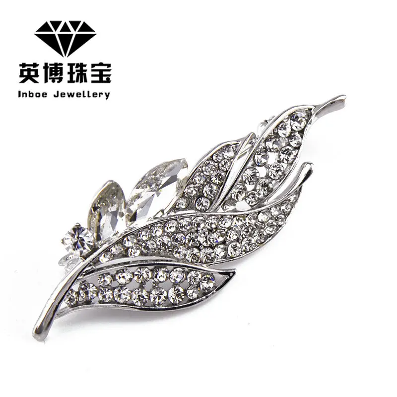 

CB2007 Rhinestone Brooch Gold Color Flower Bouquet Brooch Pin Bridal Wedding Jewelry Gift
