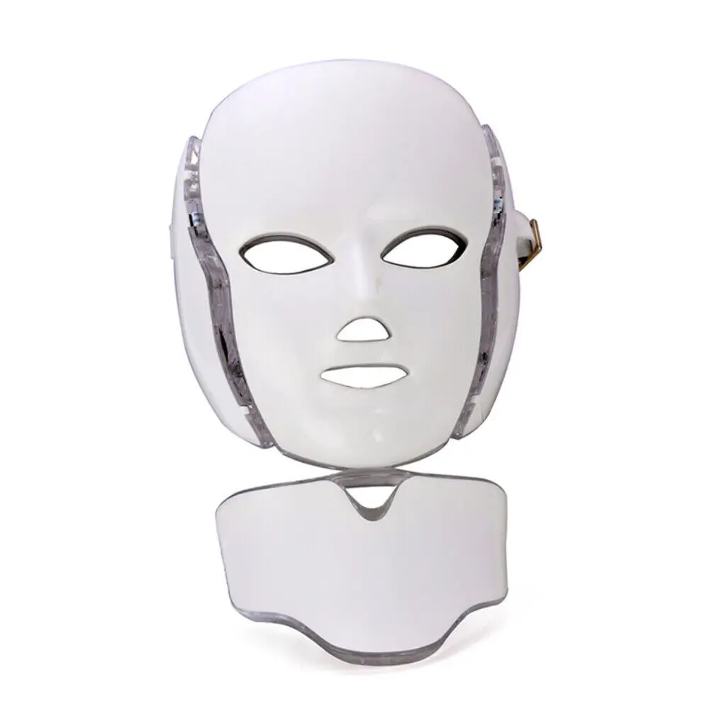 7 цветов электрическая светодиодная маска для лица машинный светильник