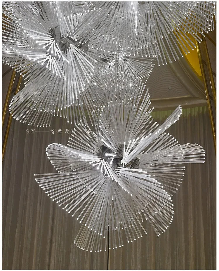 Гостиничный инжиниринг изготовленная на заказ люстра из стекла итальянский