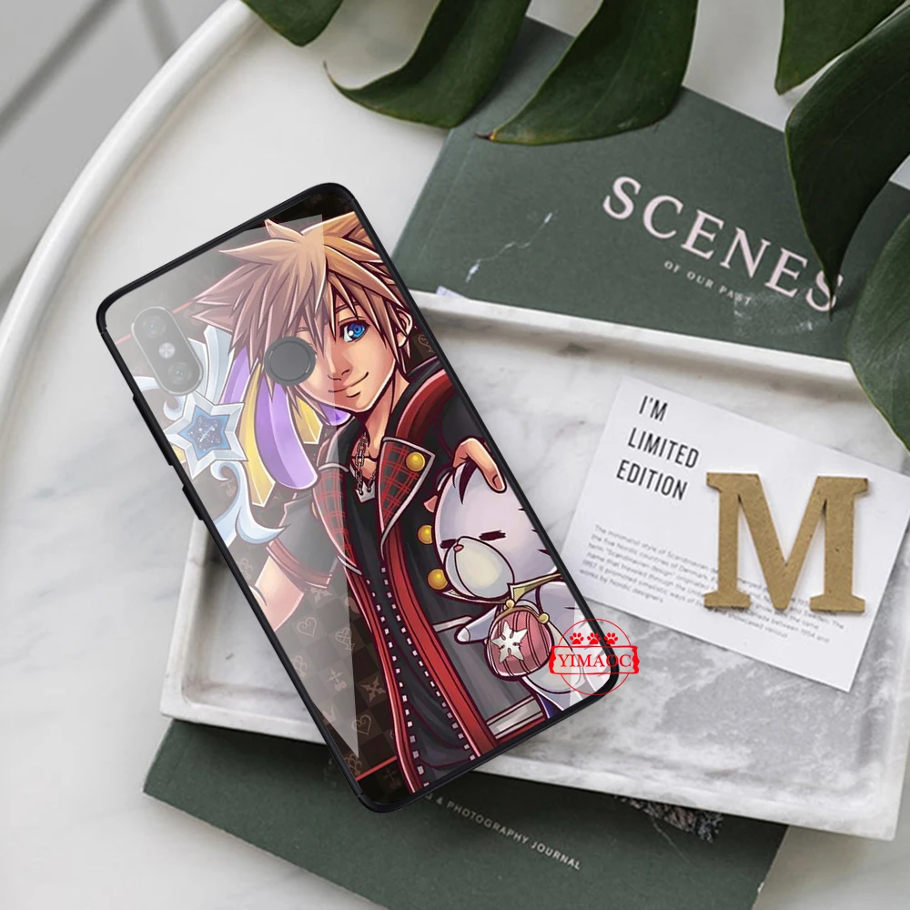 YIMAOC Kingdom Hearts DIY роскошный стеклянный чехол для Xiaomi Redmi 4x 6A note 5 6 7 Pro mi 8 9 Lite A1 A2 F1 |