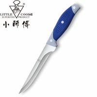little cook 6 kitchen boning chef knife full tang fixed blade fishing knives sharp meat cleaver cooking filet tools gadgets