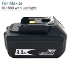 Литий-ионный аккумулятор для Makita BL1850 BL1860 BL1830, 6,0 Ач8,0 Ач, 18 в