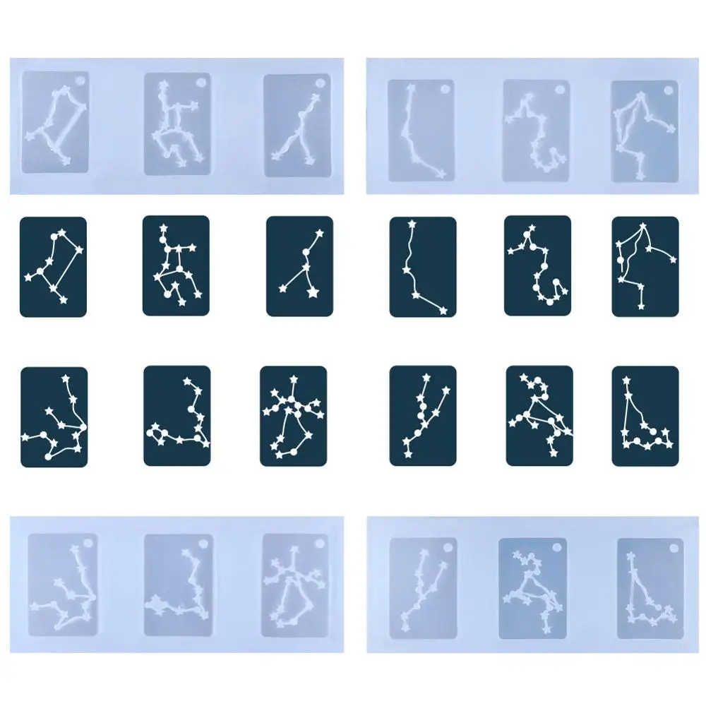 Силиконовые формы в виде созвездий подвеска для украшений Создание своими