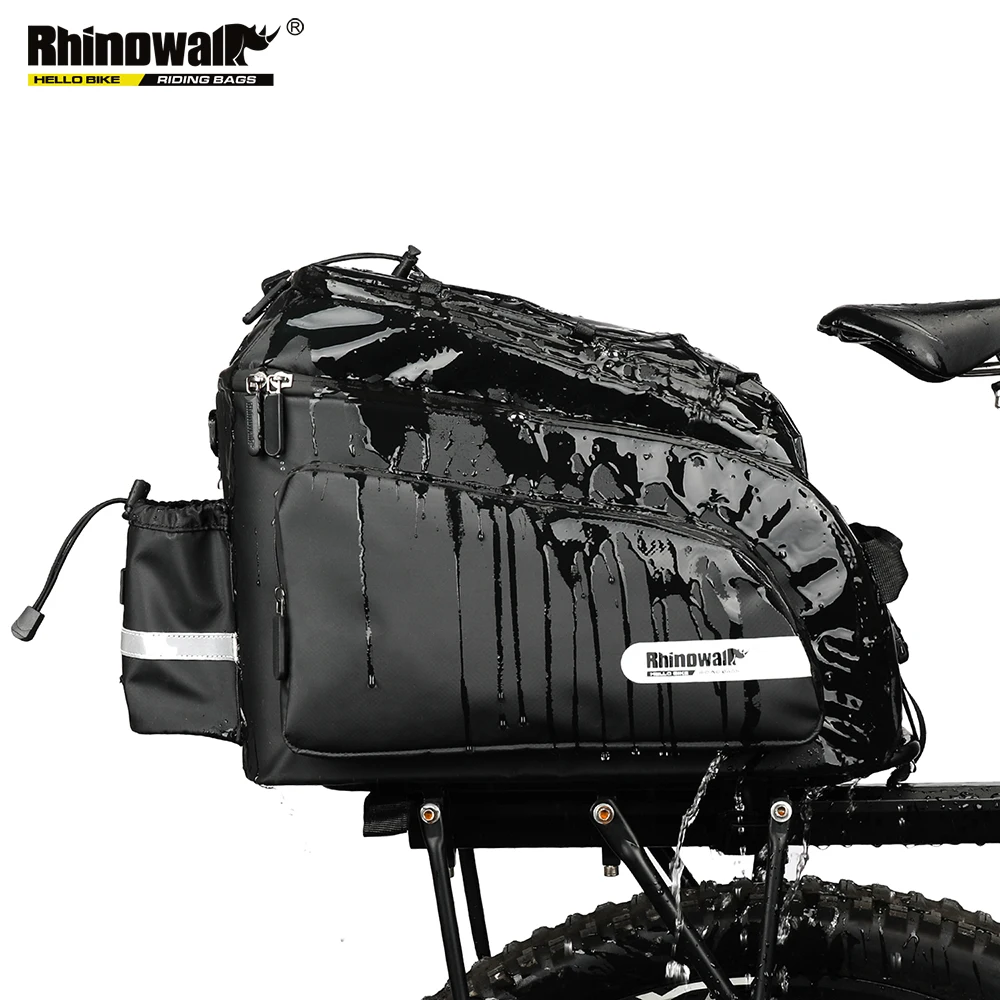 Rhinowalk 17L Водонепроницаемый панье сумка съемный плечевой ремень отсек