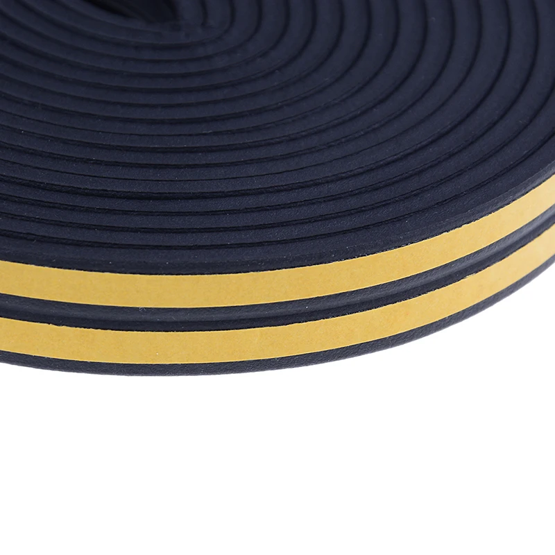 

10M Draught Excluder Self Adhesive Rubber Door Window Seal Strip Roll Foam