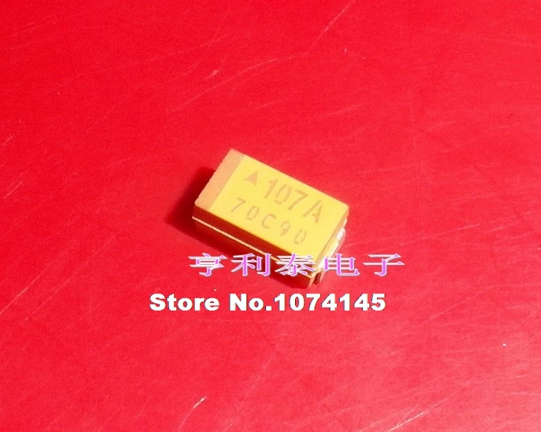 

10pcs/lot 10v100uf 107A 100UF 10V B3528 B 1210