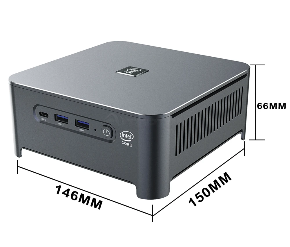 Мини-ПК 10-го поколения Intel Core i9 10980HK 10880H i7 i5 Windows 10 Linux 2 * DDR4 M.2 Lan Wi-Fi DP HDMI 4K HTPC NUC |