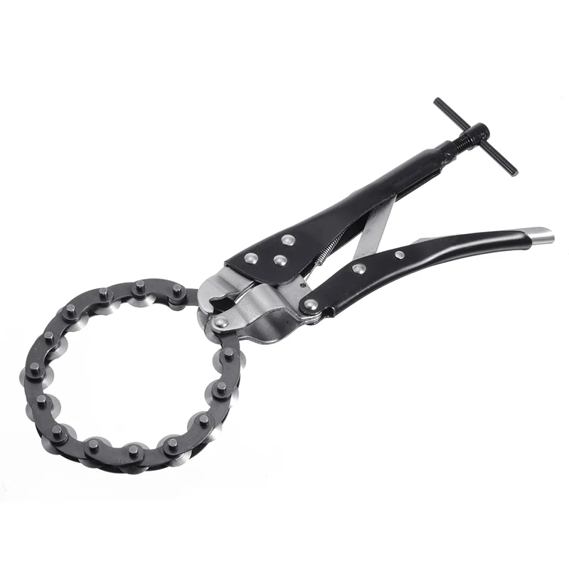 

1pc Steel 37cm Car Exhaust Pipe Cutter Plier Multi Wheel Chain Lock-grip Tube Wrench Tool