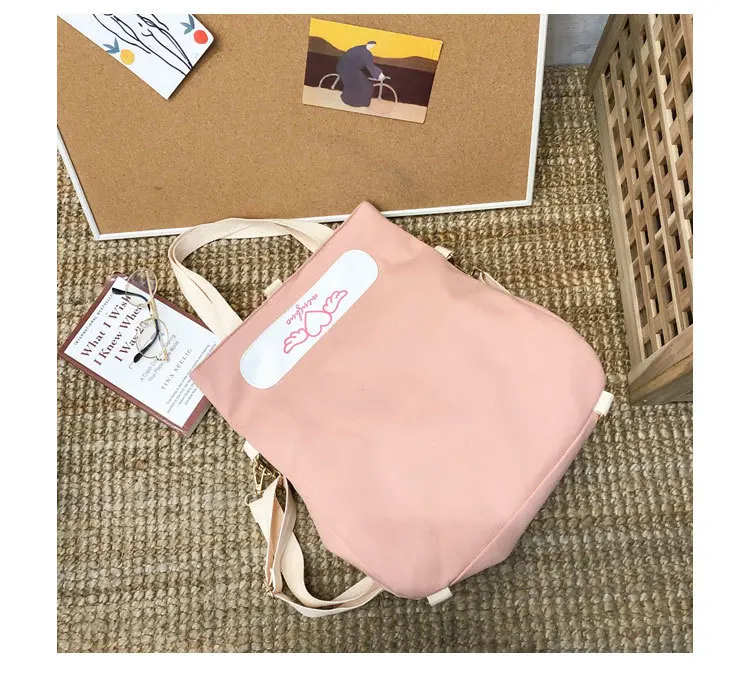 Холщовый Рюкзак для косплея Сакура чехол карт Студенческая школьная сумка на