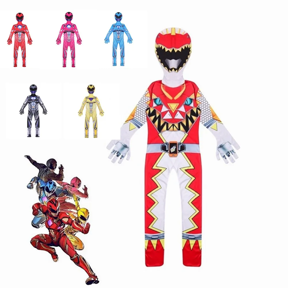 Фигурки супер героев Power Mecha Five Beast Ranger Battle Neuro Mystic Force детские комбинезоны для