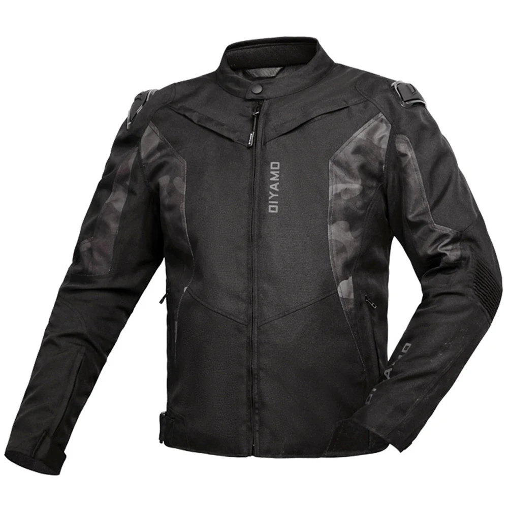 

Ветрозащитный мотоциклетная куртка человек Chaqueta Moto Водонепроницаемый мотокросс куртка носимых гонщик куртка с 5 шт. CE защита 4 сезона