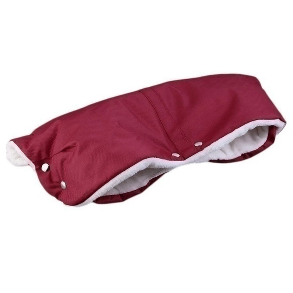 Детские зимние теплые перчатки для коляски муфта рук водонепроницаемая варежка