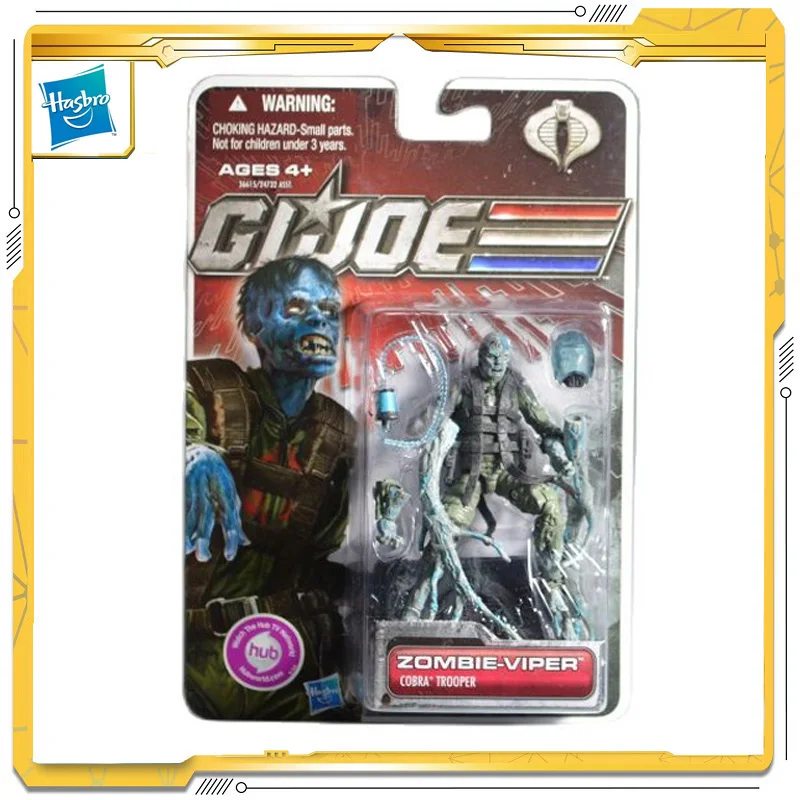 

Original Hasbro G.I. Joe POC 30th Anniversary ZOMBIE-VIPER Action & Toy figures Model Toys For Children