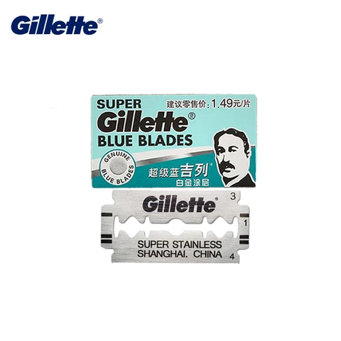 Gillette Super Blue Лезвия для бритвы 5 лезвий