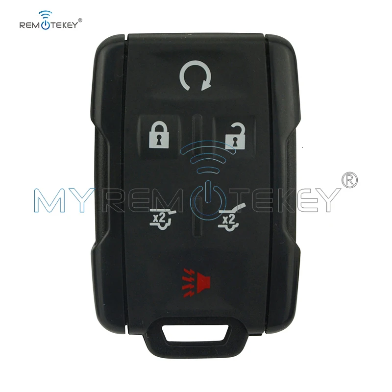 Remtekey оболочка для Smart ключа для Cadillac Escalade Chevrolet Silverado пригородный Тахо GMC Yukon 13577766 M3N-32337100