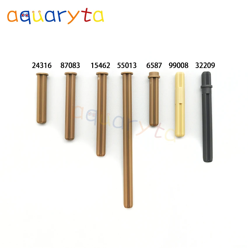 

Aquaryta Building Blocks Accessories DIY Technic Axle Compatible with 24316 6587 87083 15462 55013 99008 32209 Toys for Children