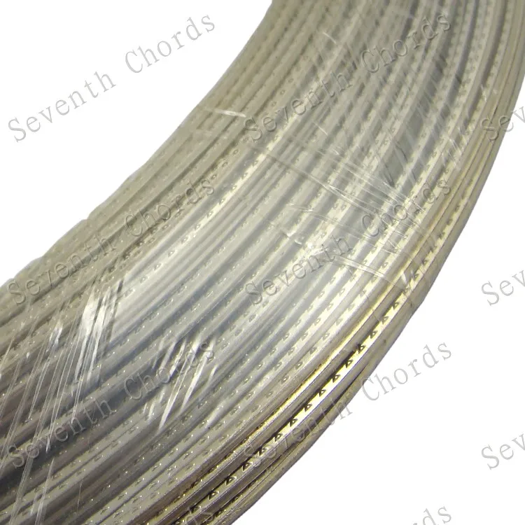 2 meter cupronickel elektrische bass gitarre fret draht kupfer nickel legierung gitarre griffbrett bund draht 29mm 27mm 24mm 22mm free glob