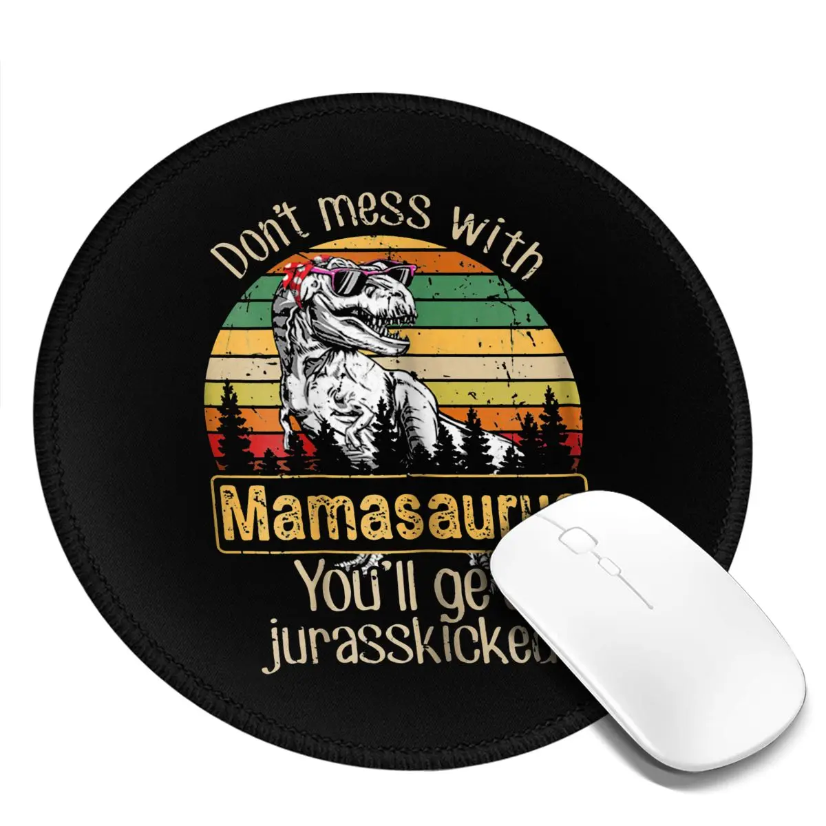 

Mamasaurus Mouse Pad Don t Mess With Mamasaurus Gift Christmas Anti Fatigue Mousepad Photo Desk Rubber Original Mouse Mat