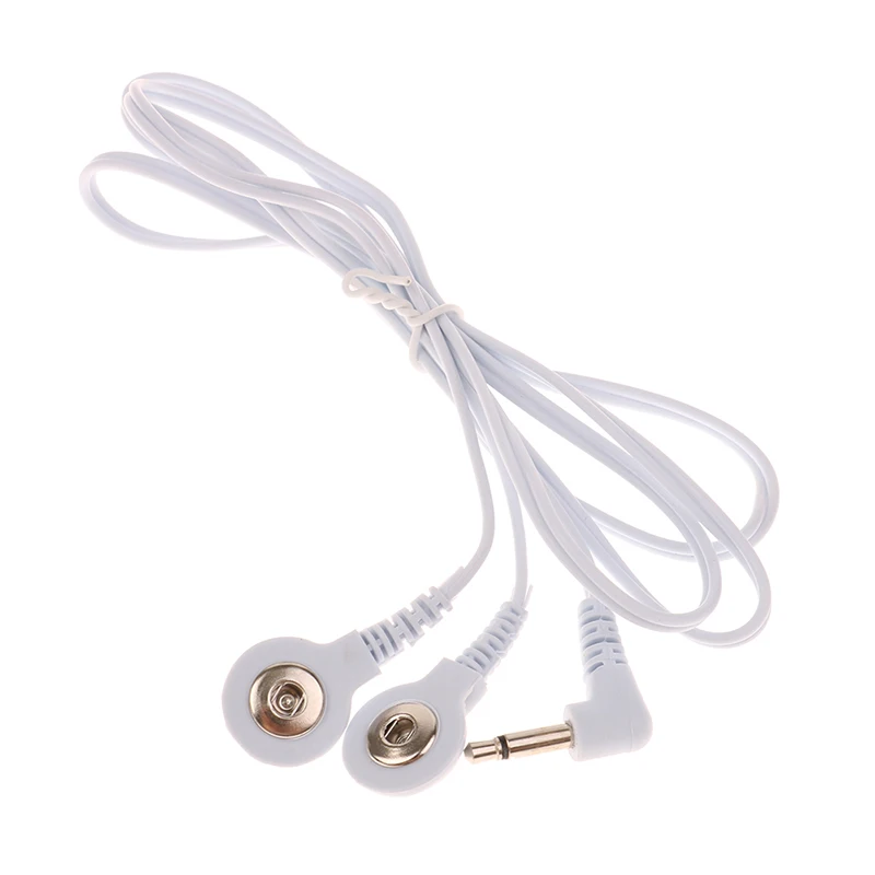 

2/4Buttons Electrotherapy Electrode Lead Wires Cable For Tens Massager Connection Cable Massage & Relaxation 2.5/3.5mm