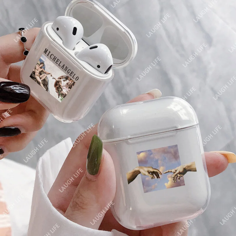 Чехол для телефона с абстрактным рисунком Apple Airpods 2/1 чехол милым мультяшным пар