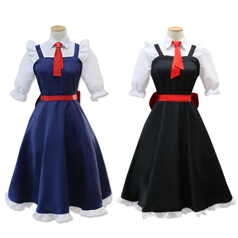 Костюмы для косплея Tohru женское платье и аксессуары горничной костюм Хэллоуина |
