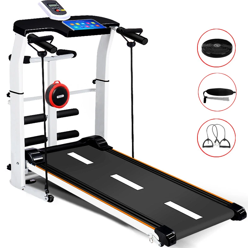 Домашняя небольшая многофункциональная мини беговая дорожка беззвучная