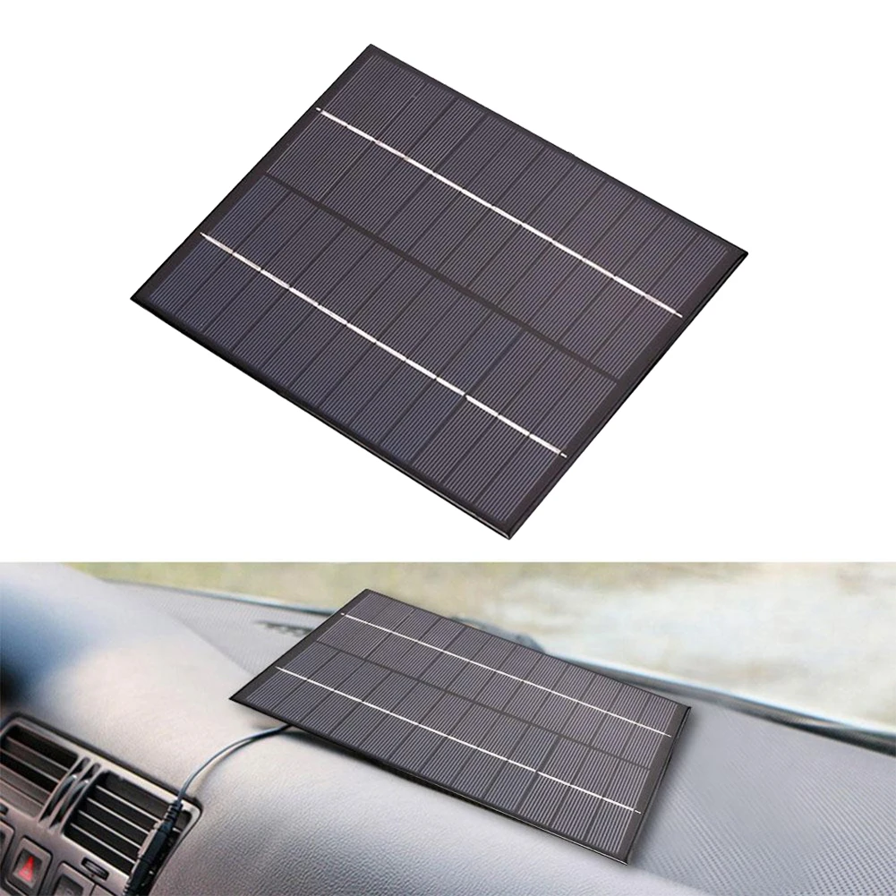 Мини DIY Солнечное зарядное устройство наружная панель поликристаллическая