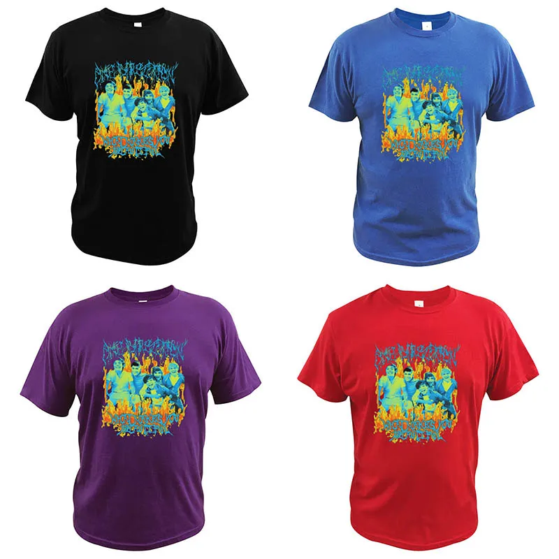 Футболка с изображением хэви-метал One Direction надписью на английском и ирландском