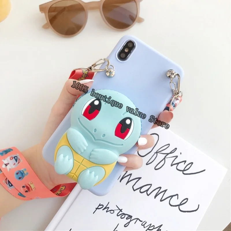 Чехол для телефона с покемоном Пикачу IPhone 7/ 8/ 8 Plus/X/XS/XR/XS Max/11/12/11 Pro/12 Pro/милый
