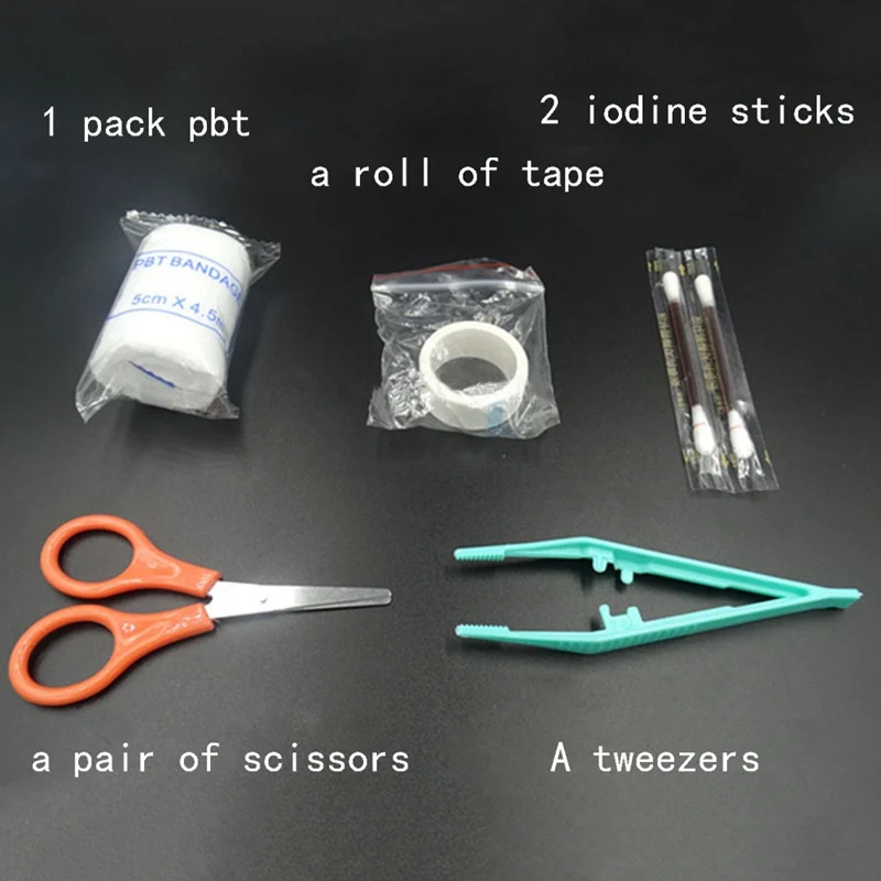 11 шт./компл. Аварийная сумка для выживания мини Семейный комплект первой помощи