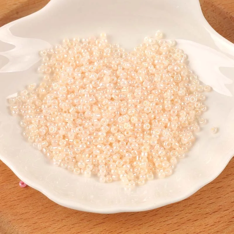 2/3 мм) бусины типа жемчужины перламутровый цвет Цвет Чешский Стекло круглые