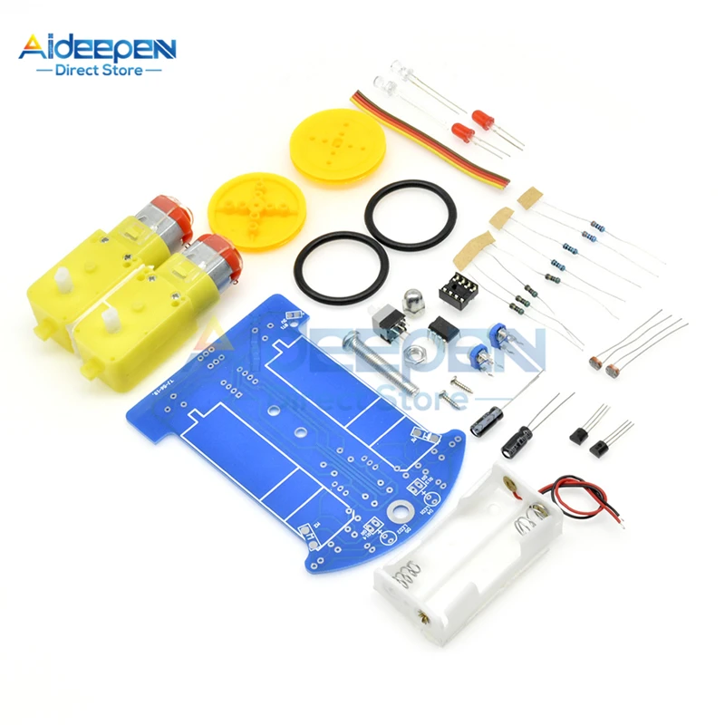 Умный робот автомобиль D2 1 комплект сделай сам с интеллектуальной линией