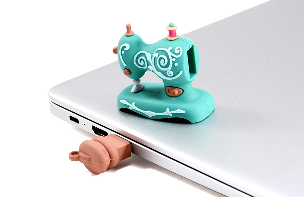 JASTER, новинка, USB 2,0, мультяшная швейная машина, модель, usb флеш-накопитель, 4 ГБ, 8 ГБ, 16 ГБ, 32 ГБ, 64 ГБ, 128 ГБ, флешка, U диск, рождественский подарок