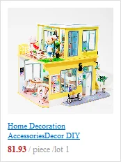 Кукольный дом мебель Diy Миниатюрный 3D деревянный набор миниатюрных моделей украшения Кукольный домик игрушки для детей подарок Сэм кабинет