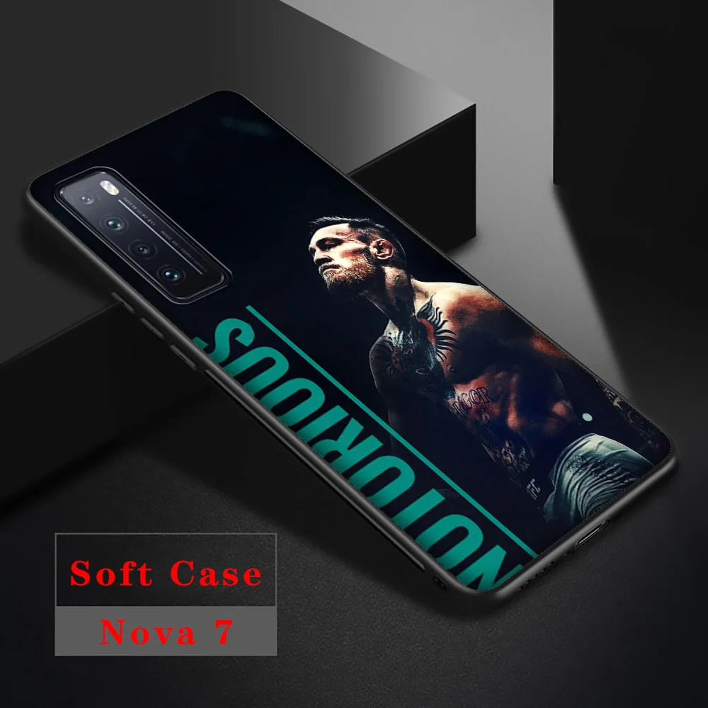 Чехол Lavaza Conor Mcgregor The King для Huawei P8 P9 P10 P20 P30 Y6 Y7 Y9 Lite Pro P Smart Nova 2i 3i Mini 2017 2018 | Мобильные