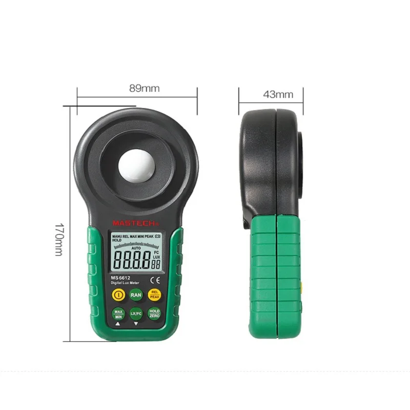 

MS6612 Luxmeter Mastech 200000