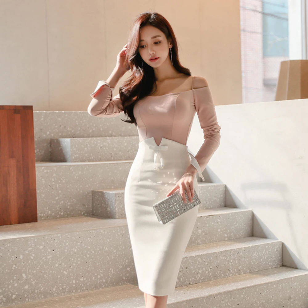 Skirt Elegant Office Lady Casual Midi Skirts Short Skirt